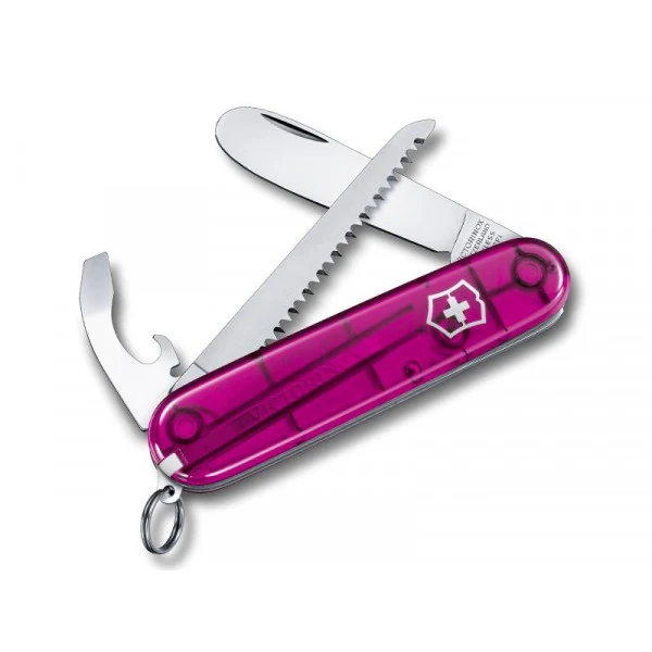 VICTORINOX - SET MY FIRST VICTORINOX PINK + SCIE 1 VICTORINOX - SET MY FIRST VICTORINOX PINK + SCIE
