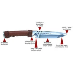 WILDSTEER - Pierre à Feu Avec Lacet Cuir